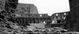 roman ruins in black and white To view more photography of Italy - Rome, Florence, Venice,  Ancient Roman towns and much more...photography by Bill Bell