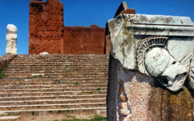 Decorative ruin More Italy Photography -   Ancient Roman towns, Venice, Florence, Rome...photography by Bill Bell