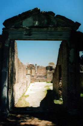 roman entrace Ancient Roman towns, Venice, Florence, Rome...photography by Bill Bell
