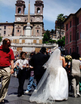 a weding n rome Rome, Florence, Venice,  Ancient Roman towns ...photography by Bill Bell
