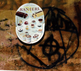 Ice Cream and anarchy on rome Wall Italy - Rome, Florence, Venice,  Ancient Roman towns and much more...photography by Bill Bell