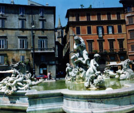 One of many ornate fountains of Rome Italy - Rome, Florence, Venice,  Ancient Roman towns and much more...photography by Bill Bell