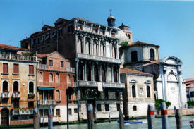 Front door on the Venice canal More Italy Photography -  Venice, Florence, Rome,  Ancient Roman towns ...photography by Bill Bell
