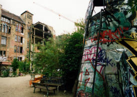 Graffitti in Berlin Europe Photography, the early years - Italy, Finland and Amsterdam by Bill and Dot Bell