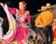 Mexico Ballet Folklorico Performed in Guadalajara...Photograph by Bill Bell