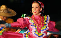 Mexico Ballet Folklorico Performed in Guadalajara...Photograph by Bill Bell
