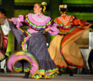 Mexico Ballet Folklorico Performed in Guadalajara...Photograph by Bill Bell