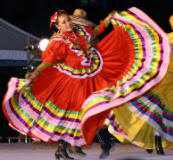 Mexico Ballet Folklorico Performed in Guadalajara...Photograph by Bill Bell