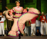 Mexico Ballet Folklorico Performed in Guadalajara...Photograph by Bill Bell