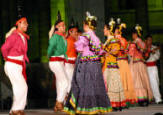 Mexico Ballet Folklorico Performed in Guadalajara...Photograph by Bill Bell