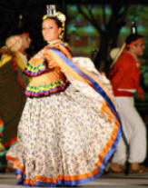 Mexico Ballet Folklorico Performed in Guadalajara...Photograph by Bill Bell