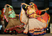 Mexico Ballet Folklorico Performed in Guadalajara...Photograph by Bill Bell