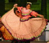 Mexico Ballet Folklorico Performed in Guadalajara...Photograph by Bill Bell