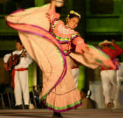 Mexico Ballet Folklorico Performed in Guadalajara...Photograph by Bill Bell