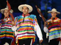 Mexico Ballet Folklorico Performed in Guadalajara...Photograph by Bill Bell
