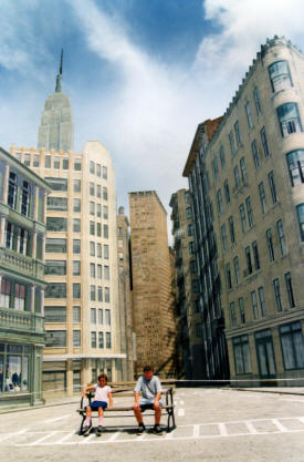 Alone in New York City Dylan Bell and Adam Caddell The World of Disney Photographs - Disneyworld, Paramount Studios and Epoch Centre by Bill And Dot Bell 