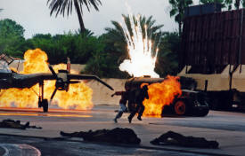 Stunts performed in Paramount Studios The World of Disney Photographs - Disneyworld, Paramount Studios and Epoch Centre by Bill And Dot Bell