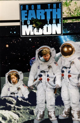 From the Earth to the Moon, dylan Bll and Adam Caddell prepare for launch The World of Disney Photographs - Disneyworld, Paramount Studios and Epoch Centre by Bill And Dot Bell