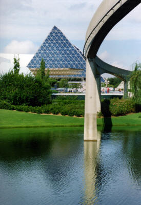 Epcoch Centre monrail The World of Disney Photographs - Disneyworld, Paramount Studios and Epoch Centre by Bill And Dot Bell