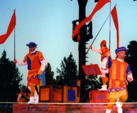 Outdoor musical The World of Disney Photographs - Disneyland and Disneyworld by Bill And Dot Bell
