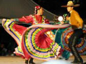 Mexico Ballet Folklorico Performed in Guadalajara...Photograph by Bill Bell