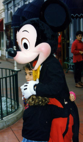 Mickey Mouse The World of Disney Photographs - Disneyland and Disneyworld by Bill And Dot Bell