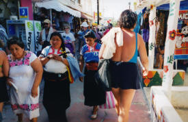 Mayan women Isla Mujeres Quintana Roo, Mexico Photography By Bill and Dot Bell
