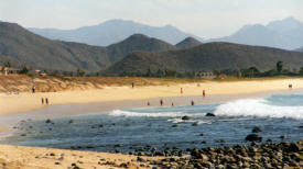 Beach near todo Santos Baja California Mexico Photography  Photography by Bill Bell