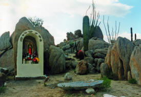 roadside chapel Baja California Mexico Photography  Photography by Bill Bell