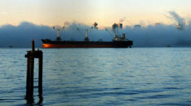 Fog on the water  North Vancouver City Photography - Lower Lonsdale Bill Bell Photogrpahy