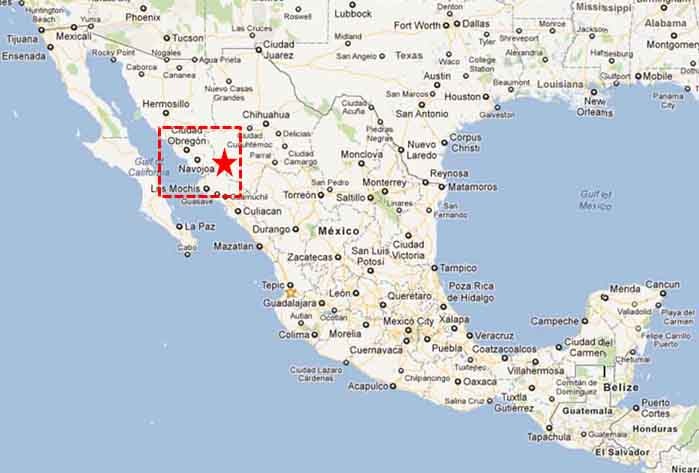 Alamos map