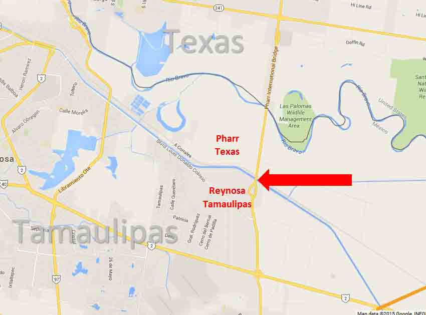 Pharr border map 2